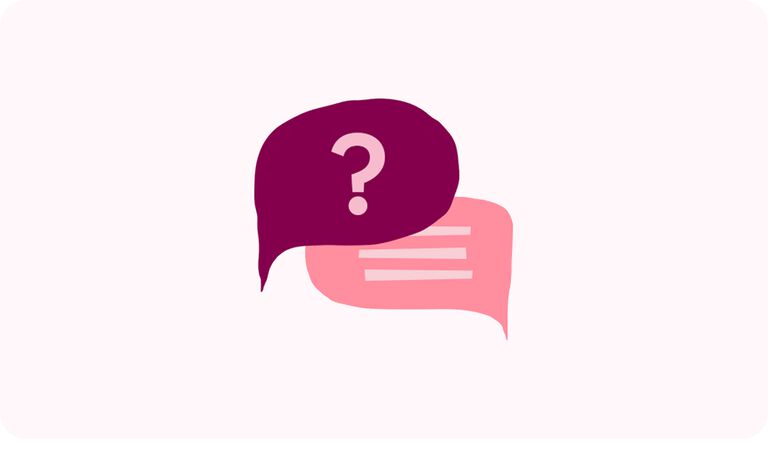 Frequently asked questions illustration icon mary kay