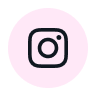 Instagram icon in a pink circle.