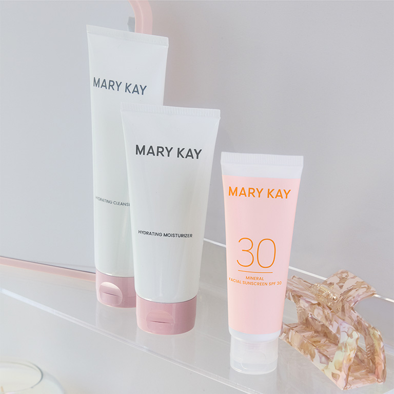 玫琳凱保養品與御光物理防護乳SPF30